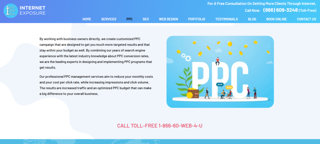 Internet Exposure for PPC
