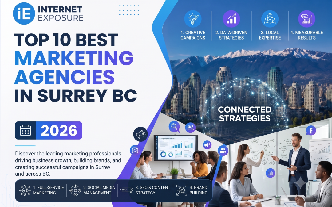 Top 10 Best Marketing Agencies in Surrey