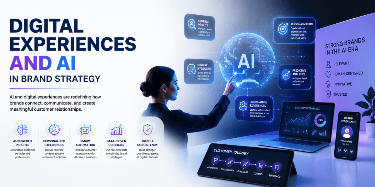 The Role of Digital Experiences and AI in Brand Strategy